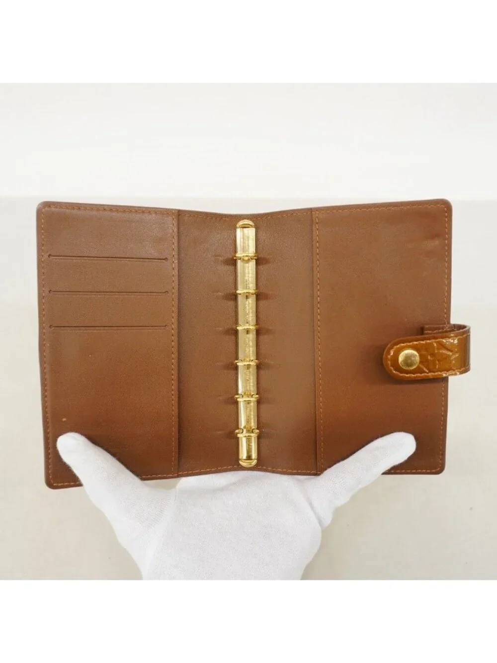 Louis Vuitton Notebook Cover Vernis Agenda PM Blanc